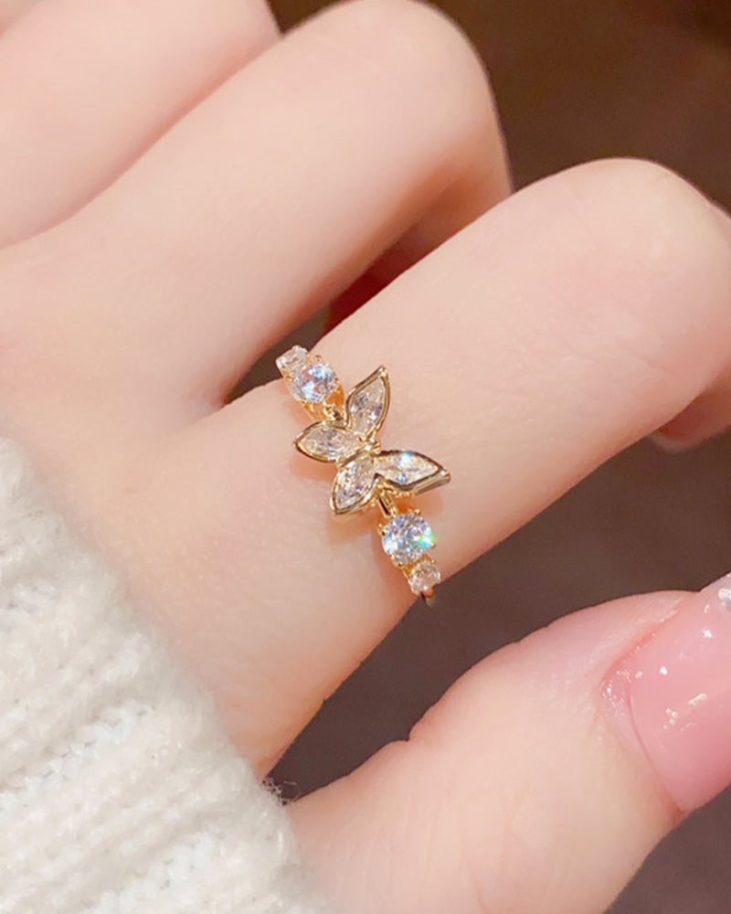 Butterfly stone ring PRCL905976 