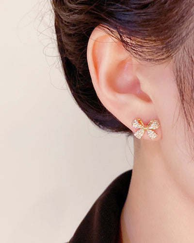 Bijou 絲帶和 5 排珍珠耳環 PRCL905965