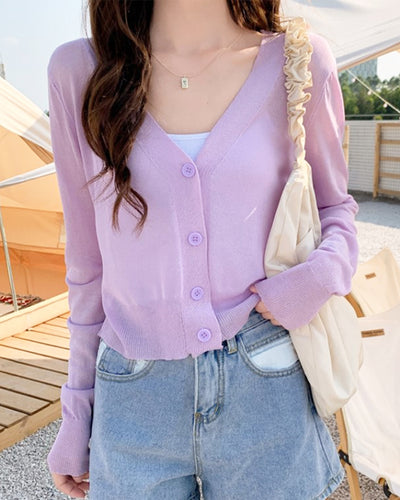Simple summer cardigan PRCL905913 