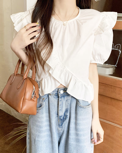 Big Frill Blouse PRCL905931 