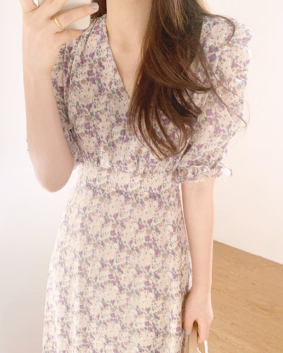 紫花女士連衣裙PRCL905935 