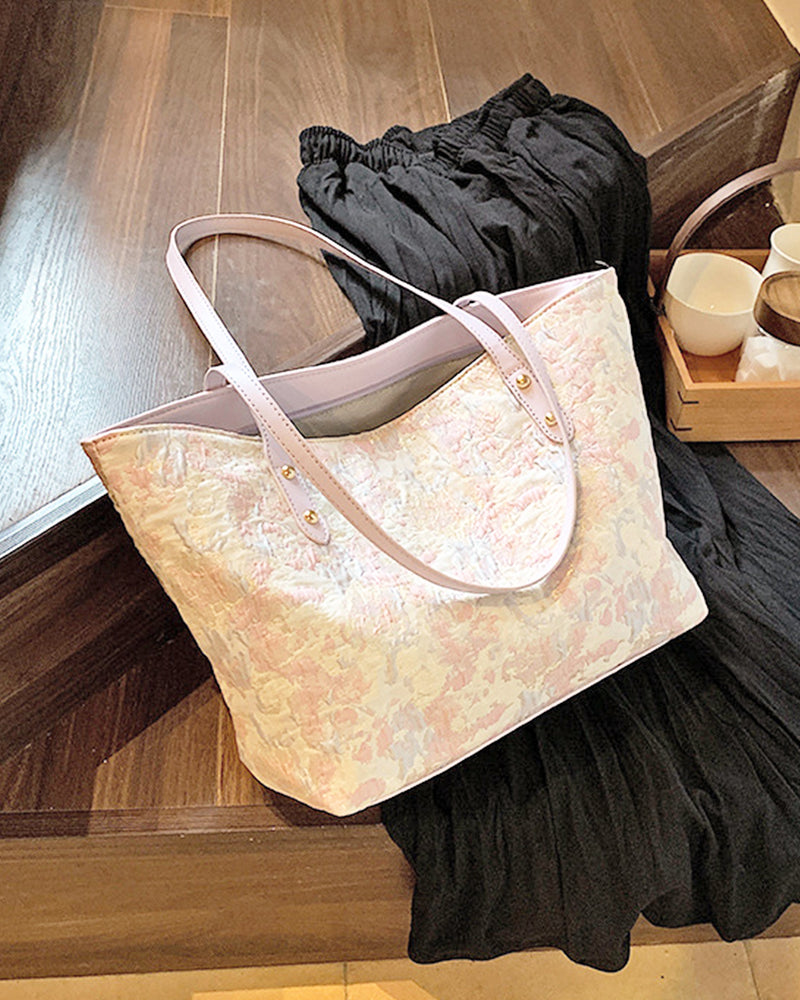 Pastel Flower Tote Bag PRCL905991 