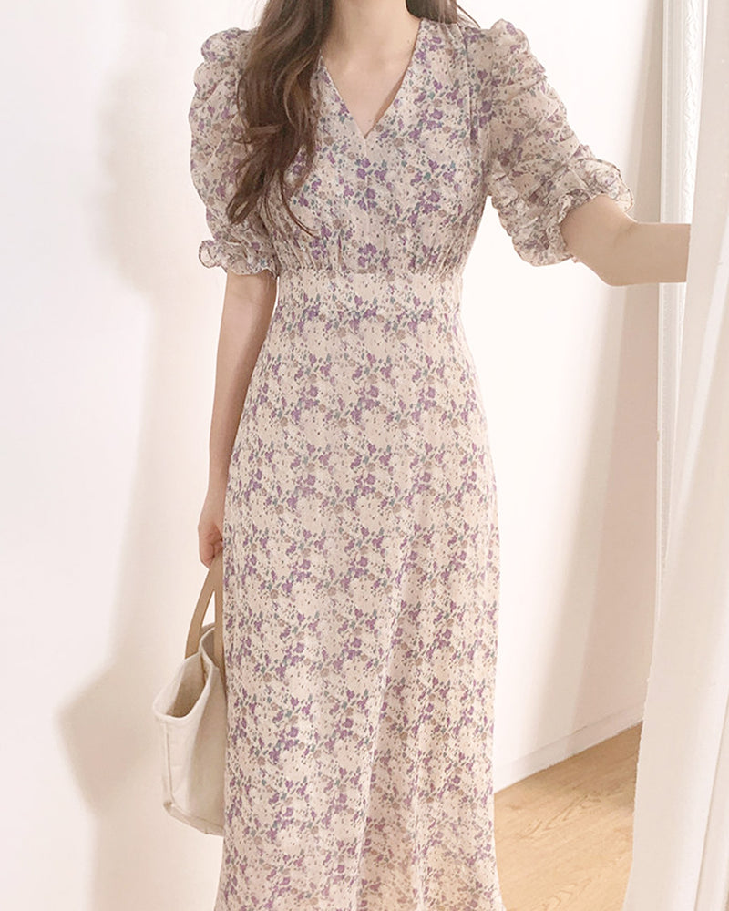 紫花女士連衣裙PRCL905935 