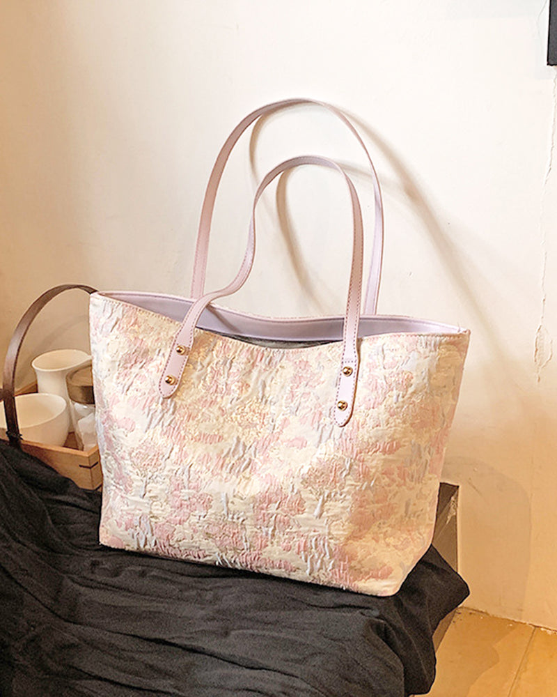 Pastel Flower Tote Bag PRCL905991 