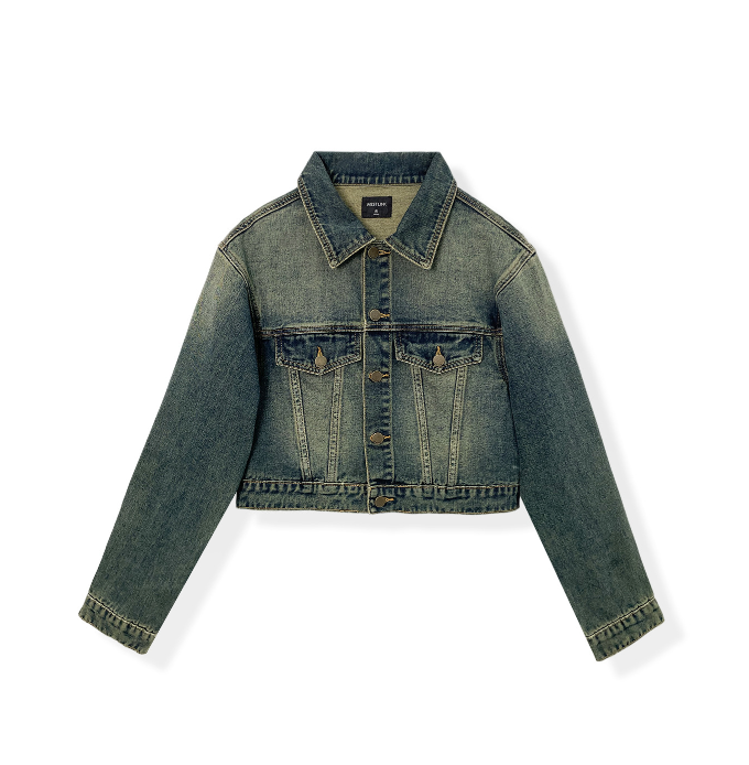 ND376ね@ RED VALENTINO Vintage加工 デニムジャケット 【公式通販】 ND376ね@ RED VALENTINO Vintage加工 デニムジャケット 【公式通販】