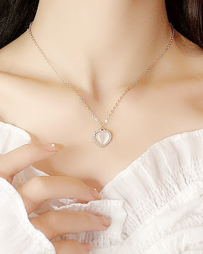 Heart Chain Necklace PRCL905099