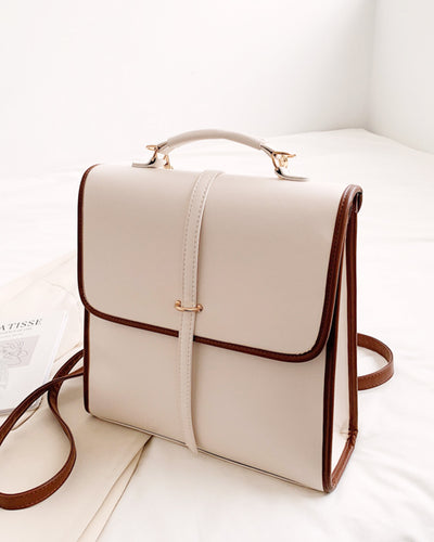 3way square leather bag PRCL902436