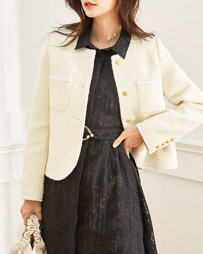 Tweed button jacket PRCL905545 