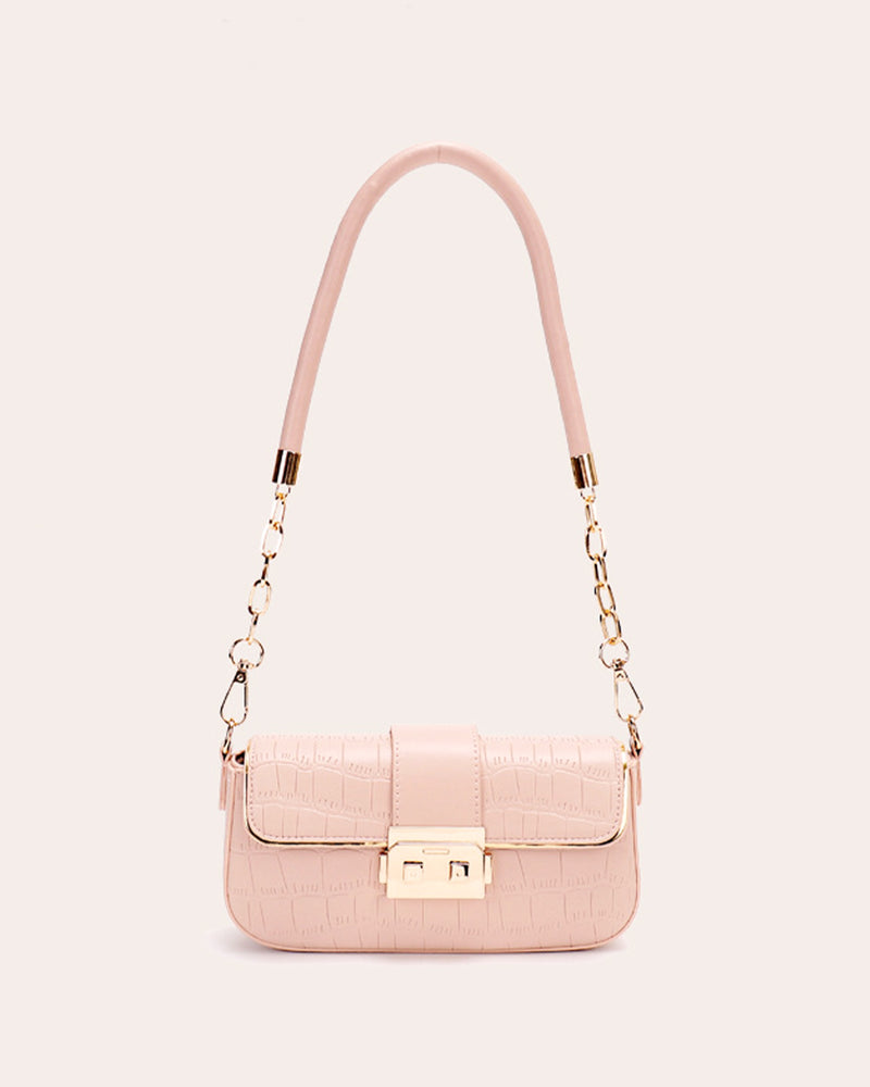 Crocodile gold chain bag PRCL905849 