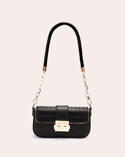 Crocodile gold chain bag PRCL905849 
