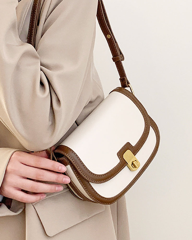 Leather shoulder bag PRCL905506 