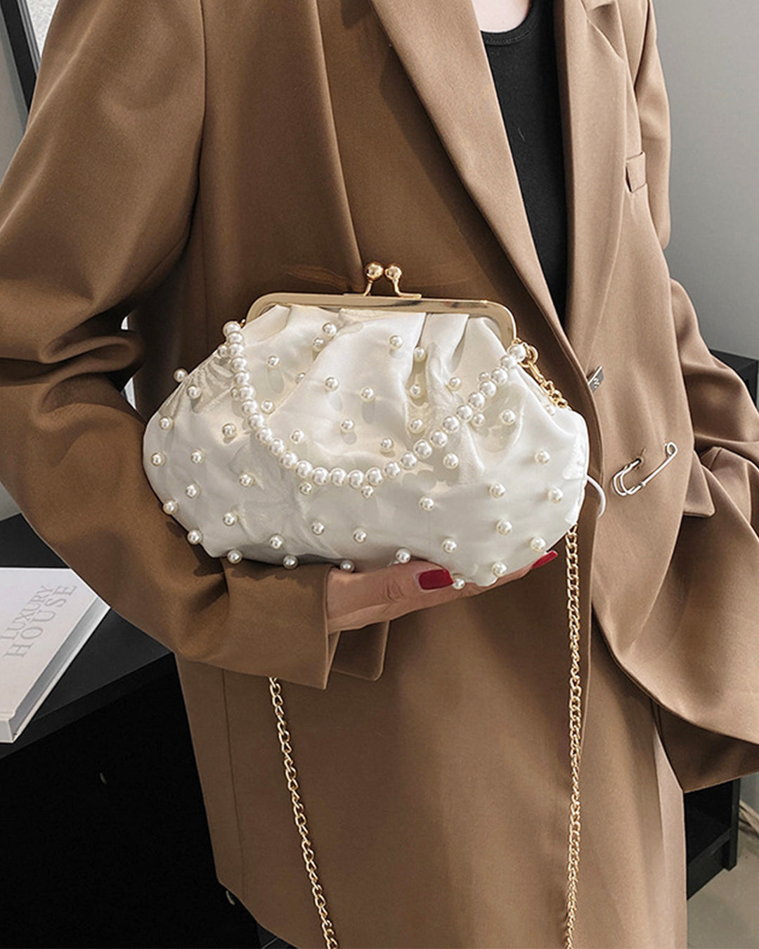 帯バッグパール口金 a38cd332b7af0381eaab7856e3cd60