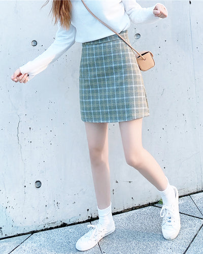 チェックミニスカート PRCL905499