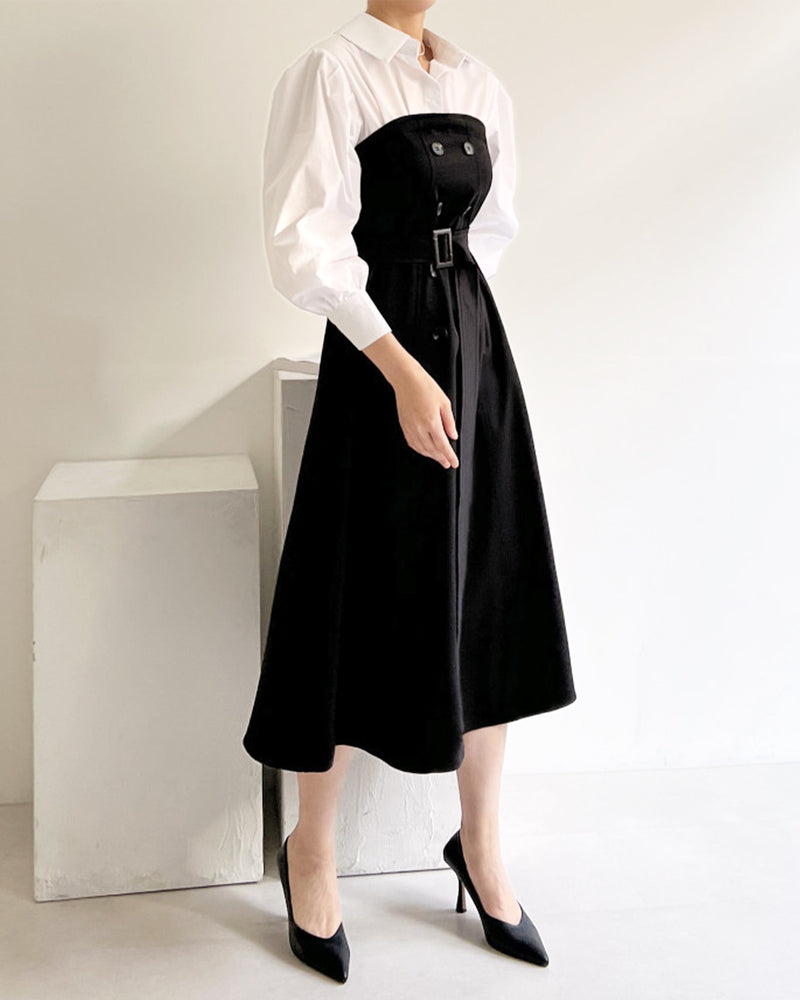 ドッキングシャツワンピース PRCL905753