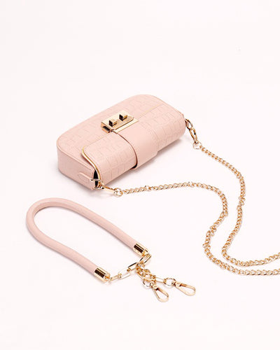 Crocodile gold chain bag PRCL905849 
