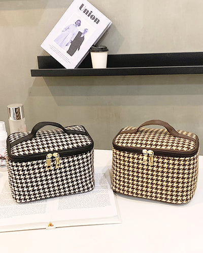 Houndstooth Vanity Bag PRCL905571 