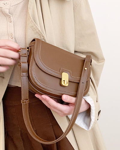 Leather shoulder bag PRCL905506 