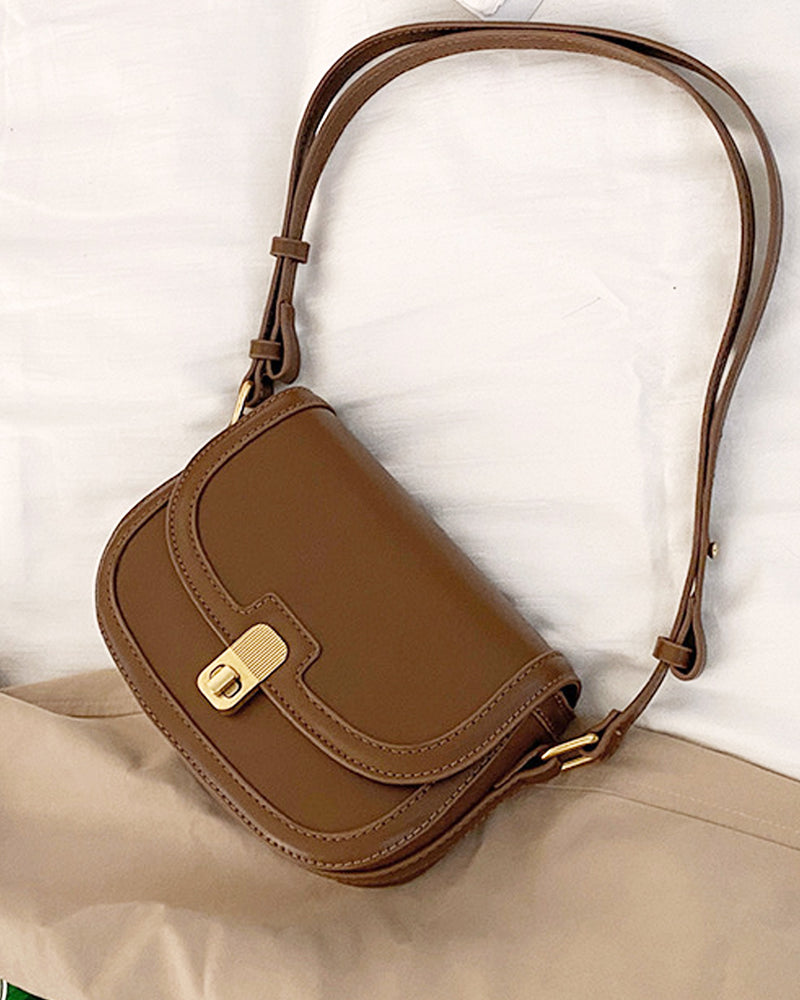 Leather shoulder bag PRCL905506 