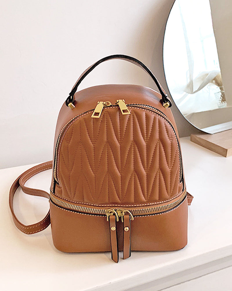 Quilted Mini Backpack PRCL905728 