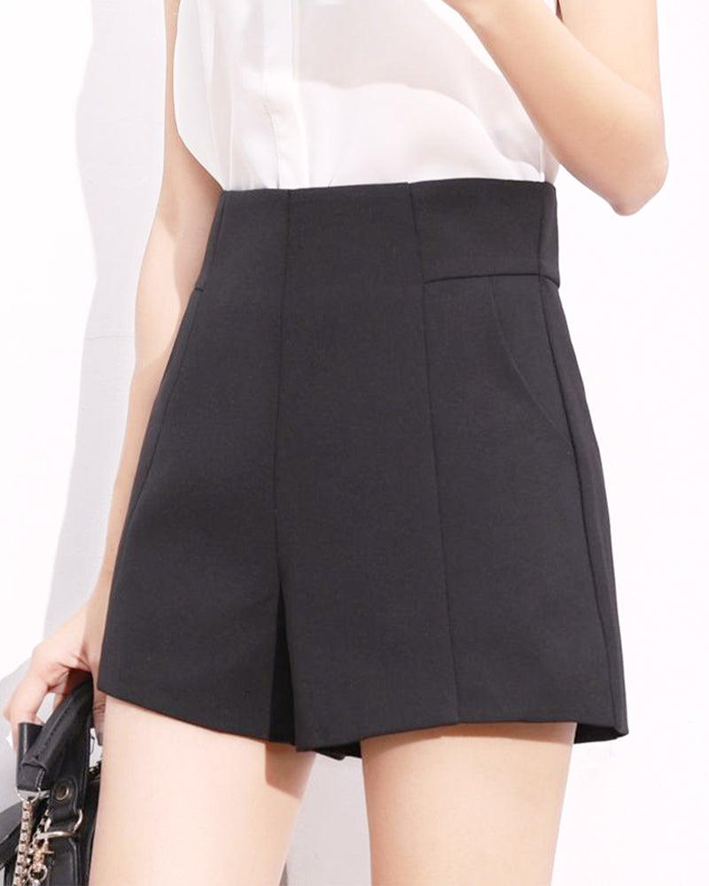 ハイウェストフレアショートパンツ PRCL905599