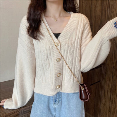 Pearl Button Cardigan PRCL901946