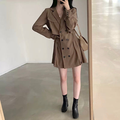 Trench style mini dress PRCL902070