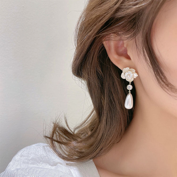 Flower Pearl Earrings PRCL904004