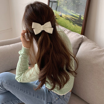 Leather ribbon hairpin PRCL903048