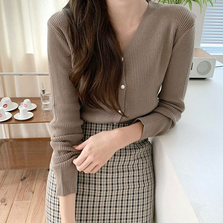 Check Tight Skirt PRCL901603