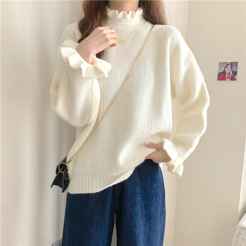 Frill neck knit PRCL902261