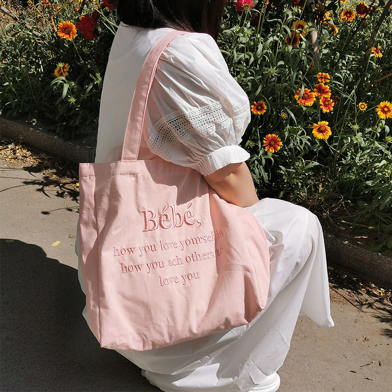 Embroidery Logo Tote Bag PRCL904767