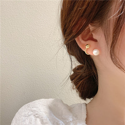 耳夾式珍珠耳環 PRCL903094