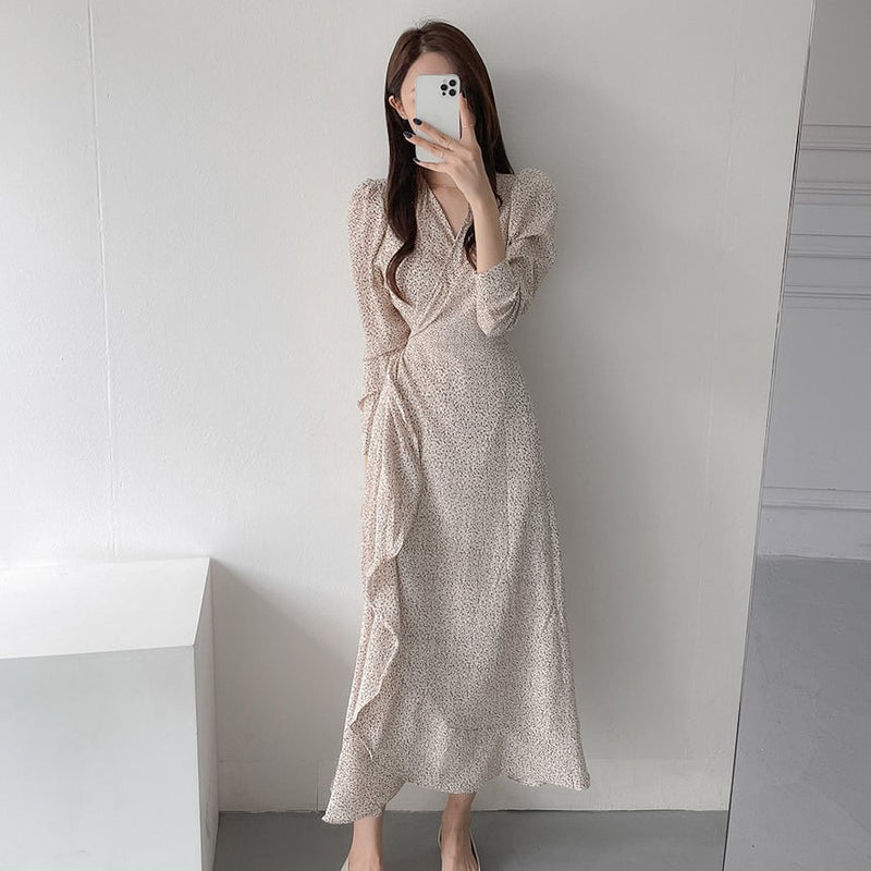 カシュクールアシメワンピース PRCL905458