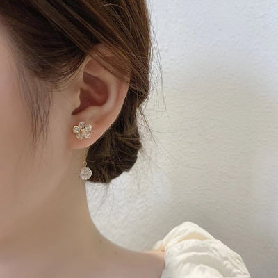 Flower &amp; bijou earrings PRCL903320