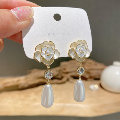 Flower Pearl Earrings PRCL904004
