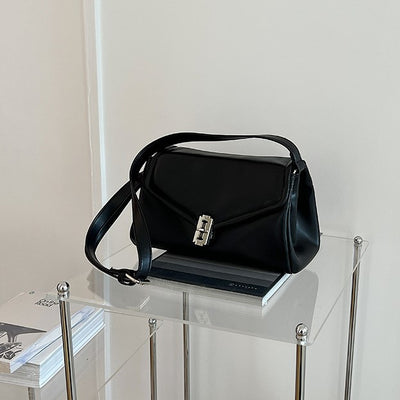 Soft leather shoulder bag PRCL905060