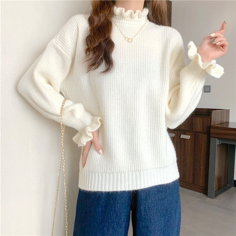 Frill neck knit PRCL902261