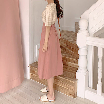 Korean style natural skirt PRCL900632