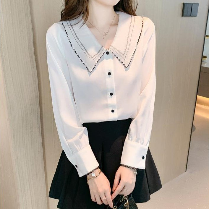 Stitch retro blouse PRCL905451
