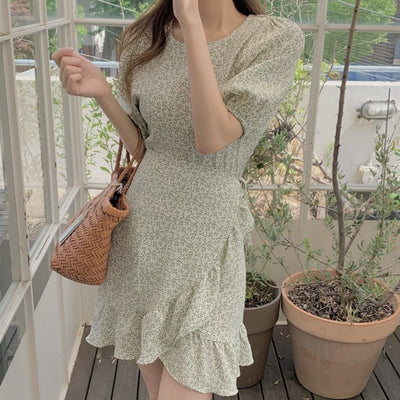 Floral mini dress PRCL903657