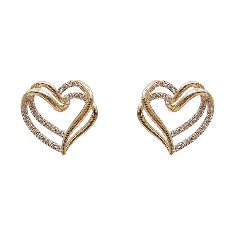Double Heart Earrings PRCL903193