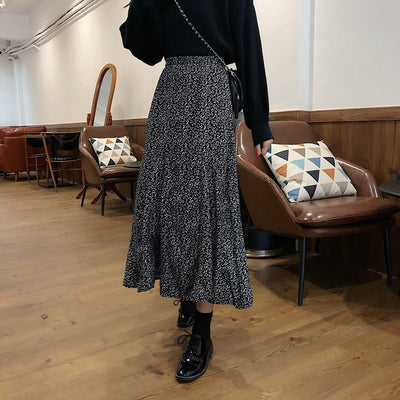 Floral long skirt PRCL905358