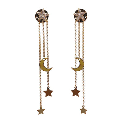 Star &amp; Moon Earrings PRCL903238