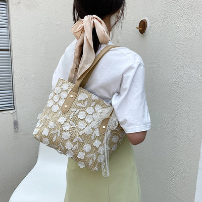 レースストロートートバッグ PRCL903812