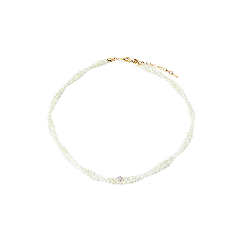 Double Pearl Choker PRCL904765 