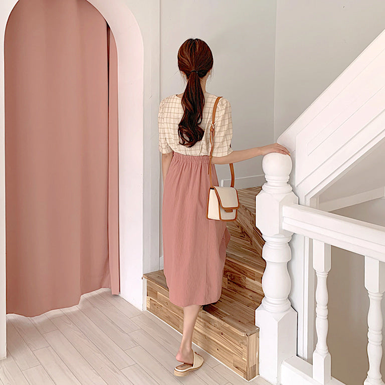 Korean style natural skirt PRCL900632