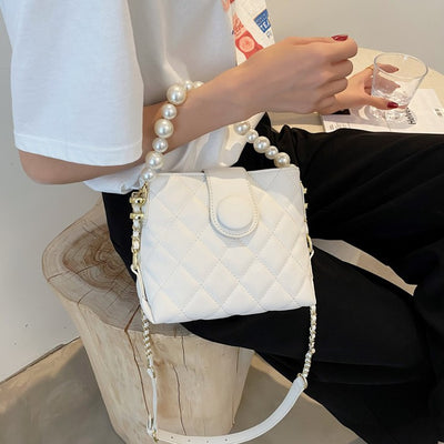 Quilted pearl bag PRCL905362