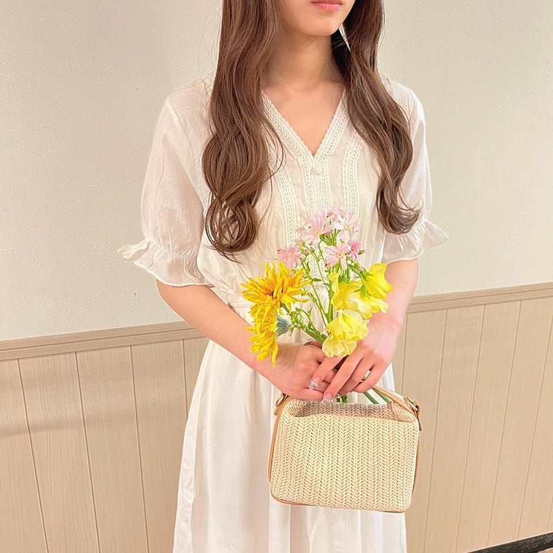 [Instant delivery] Feminine dress PRCL900217